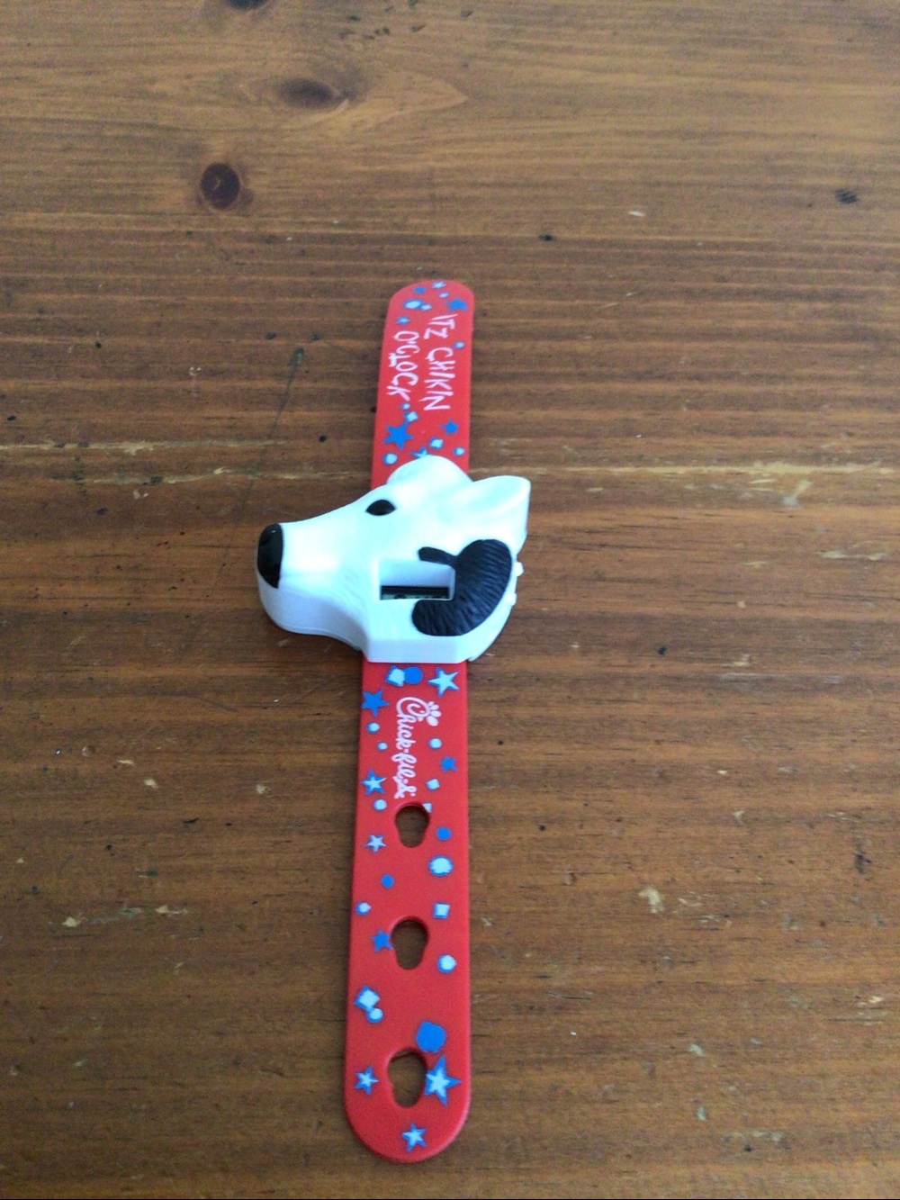 Chick-fil-A Cow Red & Multicolored Working Kids Watch